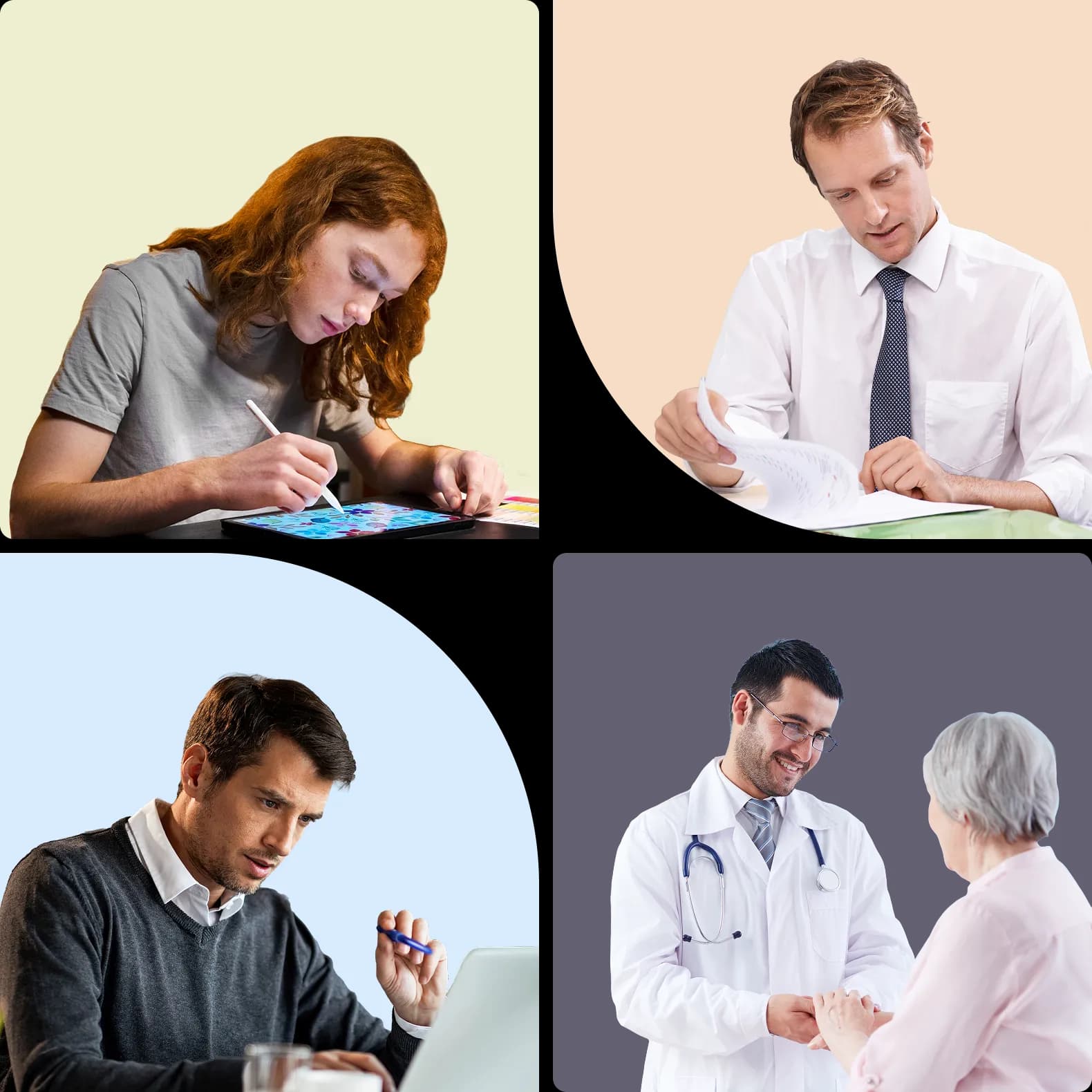 Who we support illustration